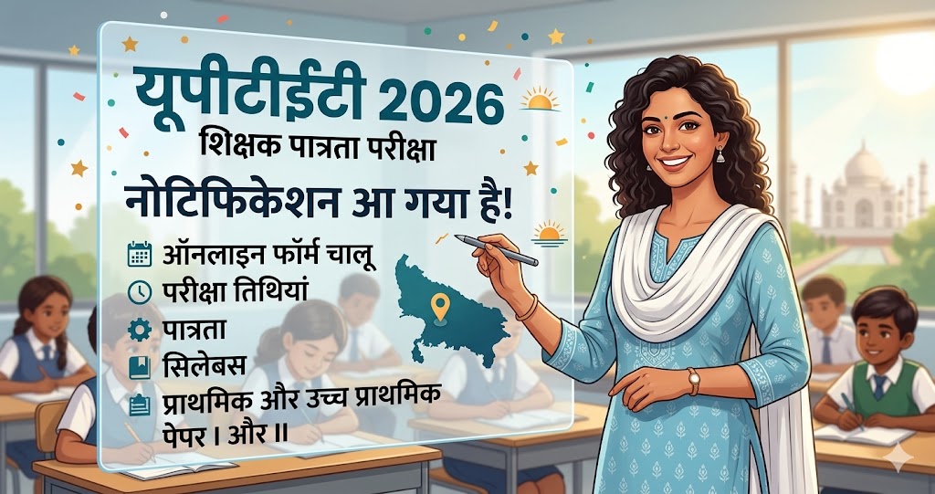 UPTET Online Form 2026 Notification: Exam Dates, Eligibility